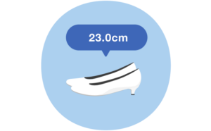 おすすめサイズがわかる